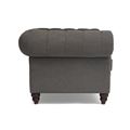 миниатюра Диван мягкий Честерфилд/Chesterfield Серый №4