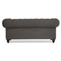 миниатюра Диван мягкий Честерфилд/Chesterfield Серый №5