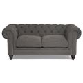 миниатюра Диван мягкий Честерфилд/Chesterfield Серый №2