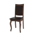 миниатюра Стул Ретро мягкий Темный тон / Коричневый кож.зам №2
