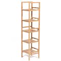 миниатюра Этажерка 5 полок mod. JWBL-1033 Натуральный №2