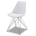 миниатюра Стул на металлокаркасе 635-A White-07 №2