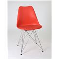 миниатюра Стул на металлокаркасе 635-A Red-05 №1