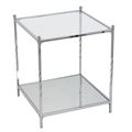 миниатюра Столик кофейный GC-5345 Chrome/Clear №1