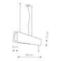 миниатюра  Подвесной светильник Nowodvorski Oslo LED 9314 №2