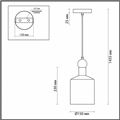 миниатюра  Подвесной светильник Odeon Light Bolli 4086/1 №2