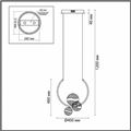 миниатюра  Подвесной светильник Odeon Light Domus 4192/25L №2