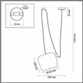 миниатюра  Подвесной светильник Odeon Light Foks 4104/1 №2