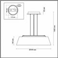 миниатюра  Подвесной светильник Odeon Light Sapia 4157/5 №2