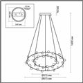 миниатюра  Подвесной светильник Odeon Light Verica 4156/99L №2