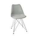 миниатюра Стул на металлокаркасе 635-A Grey-10 №1