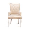 миниатюра Кресло Виктория Эмаль белая/30 Бежевый №2