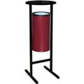 миниатюра Урна для мусора уличная СЛ-250 (Бордо) №1