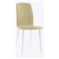 миниатюра Стул Бейз NX Экокожа Кремовый/Белый №1