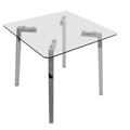 миниатюра Стол обеденный T1204-6 Clear 80х80 №1