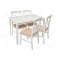 миниатюра Обеденная группа Chili (стол и 4 стула) buttermilk / beige №3