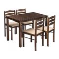 миниатюра Обеденная группа Starter (стол и 4 стула) oak / beige №1