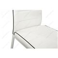 миниатюра Стул DC2-001 белый с черной окантовкой №7
