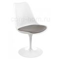 миниатюра Стул Tulip белый / серый №1