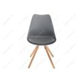 миниатюра Стул деревянный Bonito серый №2