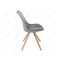 миниатюра Стул деревянный Bonito серый №3