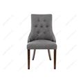 миниатюра Стул деревянный Elegance dark walnut / fabric grey №3
