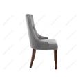 миниатюра Стул деревянный Elegance dark walnut / fabric grey №6