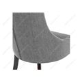 миниатюра Стул деревянный Elegance dark walnut / fabric grey №7