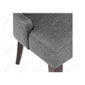 миниатюра Стул деревянный Elegance dark walnut / fabric grey №9