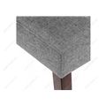 миниатюра Стул деревянный Madina dark walnut / fabric grey №7