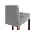 миниатюра Стул деревянный Madina dark walnut / fabric grey №8