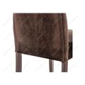 миниатюра Стул деревянный Menson dark walnut / fabric brown №6