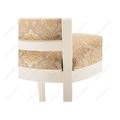 миниатюра Стул деревянный Клето патина золото / бежевый №5