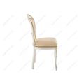 миниатюра Стул деревянный Лауро патина золото / бежевый №3