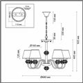 миниатюра  Подвесная люстра Lumion Matilda 4430/6 №4