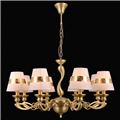 миниатюра  Подвесная люстра Natali Kovaltseva 75004 75004/8C GOLD №4