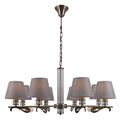 миниатюра  Подвесная люстра Natali Kovaltseva 79019 79019/8C ANTIQUE №3