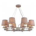 миниатюра  Подвесная люстра Natali Kovaltseva Lisbon LISBON 81055-8C SATIN WHITE №2