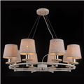 миниатюра  Подвесная люстра Natali Kovaltseva Lisbon LISBON 81055-8C SATIN WHITE №3