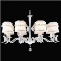 миниатюра  Подвесная люстра Natali Kovaltseva Oriole ORIOLE 70011-8C WHITE GOLD №1