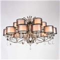 миниатюра  Подвесная люстра Newport  1612+6/C без абажуров №1