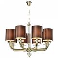 миниатюра  Подвесная люстра Newport  3338/C gold без абажуров №2