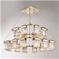 миниатюра  Подвесная люстра Newport  4212+8/C gold №2