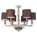 миниатюра  Подвесная люстра Newport  6116/C cognac №1