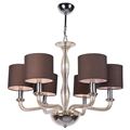 миниатюра  Подвесная люстра Newport  6116/C cognac №2