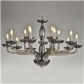 миниатюра  Подвесная люстра Newport 12600 12615/S smoke №1