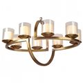миниатюра  Подвесная люстра Newport 35000 35008+1/S brass №1