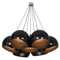 миниатюра  Подвесная люстра Nowodvorski Ball Black-Gold 6588 №1