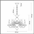 миниатюра  Подвесная люстра Odeon Light Aria 3931/6 №3