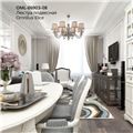 миниатюра  Подвесная люстра Omnilux Elice OML-86903-08 №3